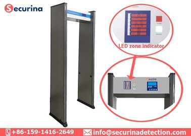 Gatekeeper Metal Detector Body Scanner Security Door Frame 6 Detecting Zones