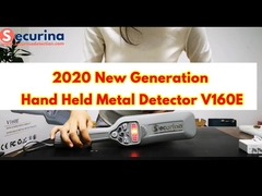 2020 NEW GENERATION HAND HELD METAL DETECTOR V160E (Securina)